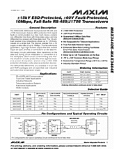 DataSheet MAX3444E pdf